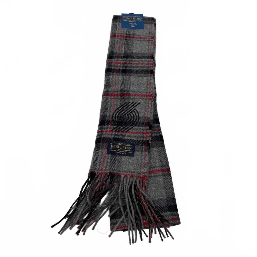 Pendleton Trail Blazers Plaid Wool Scarf | OS Regular